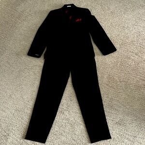 Boys black suit